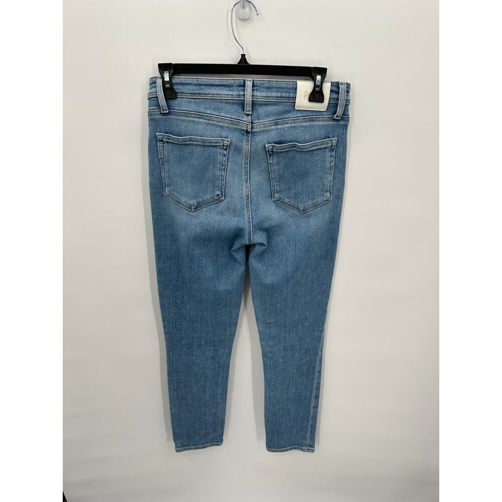 PAIGE DENIM Hoxton Ankle Skinny Denim Jean in Hot Toddy Light Wash // 28 - Picture 9 of 12